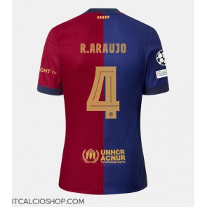 Barcelona Ronald Araujo #4 Prima Maglia 2024-25 Manica Corta